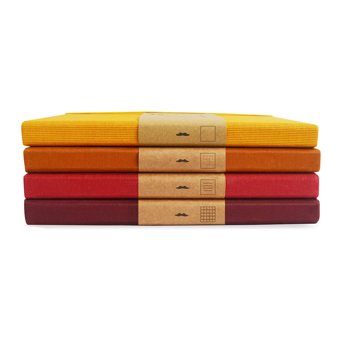 Moustachine® Fourpack Lino Cálidos