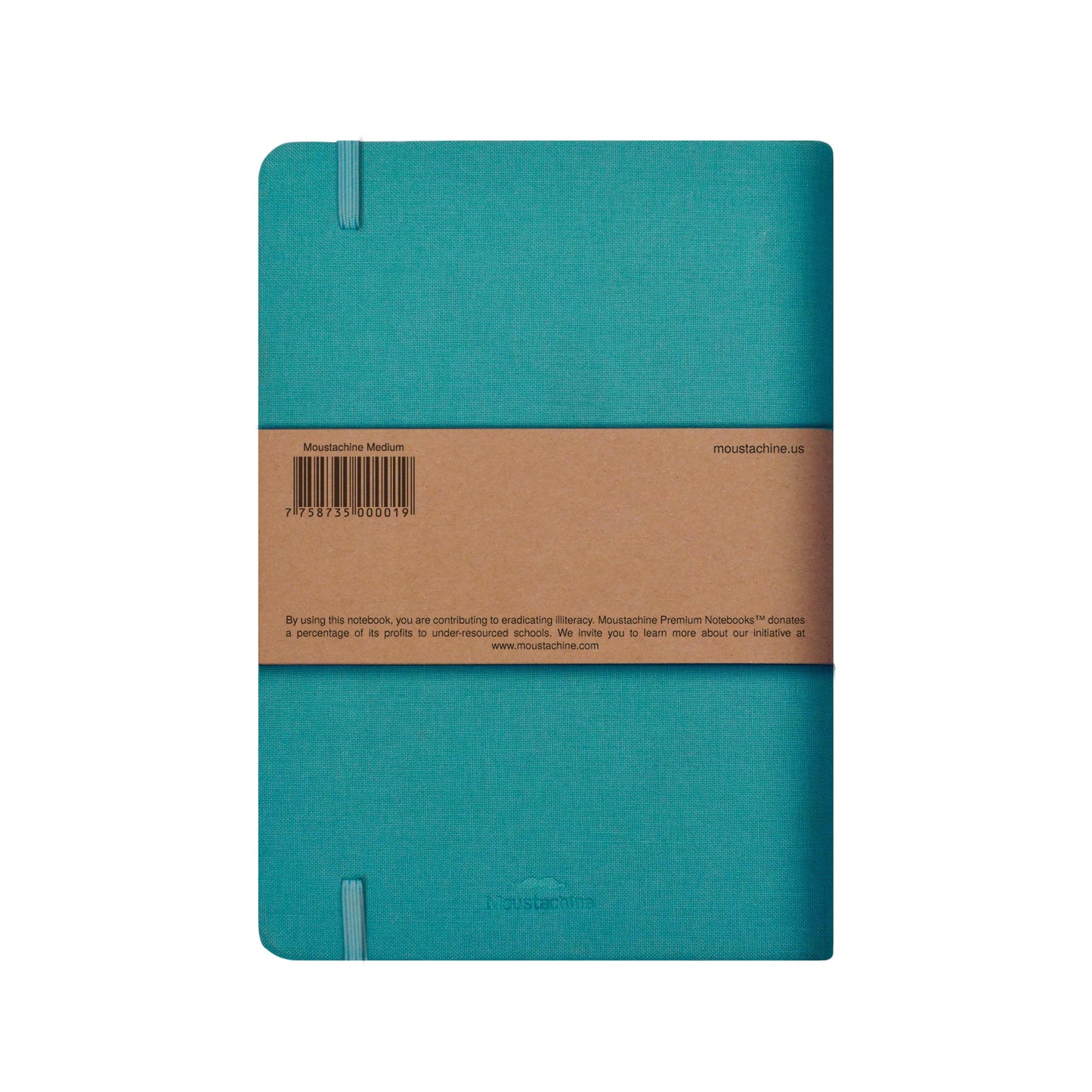 Moustachine® Classic / Lino Verde Agua