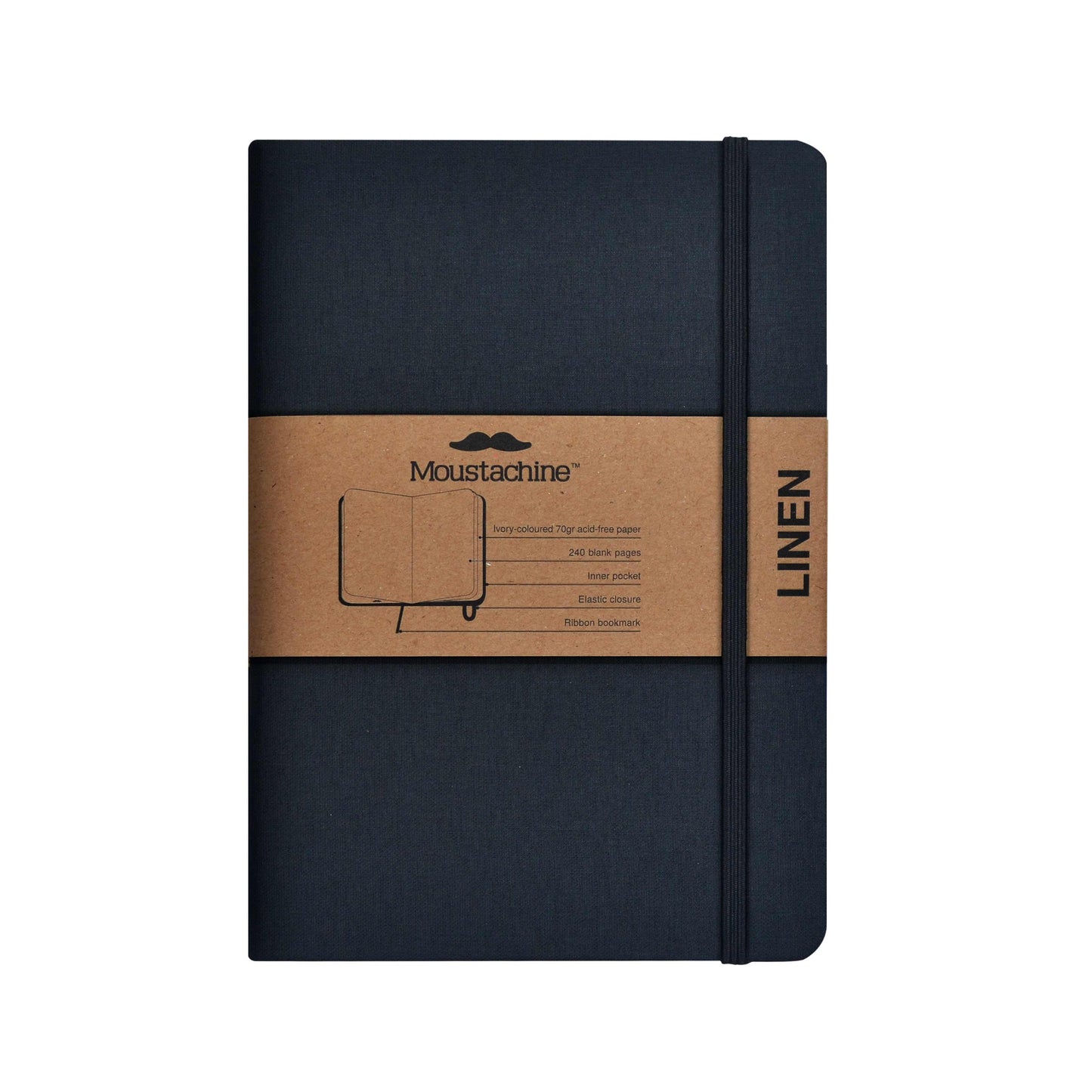 Moustachine® Classic /  Lino Negro